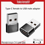 USB to USB C Adapter, Type-C Female to a Male Car Charger Converter for New iphone 16 Pro Max Plus 1