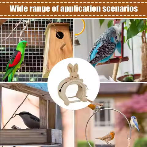 Bunny Carrier Clear Window Carrier Hedgehog Outgoing Bag For Travel Small Animal Pet Bunny Bearded D