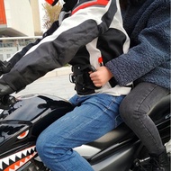 Motorcycle Scooters Safety Belt Back Seat Passenger Grip Grab Handle Non-Slip Strap Universal Motorcycle Kids Seat Strap