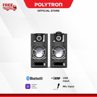 POLYTRON Active Speaker PAS 8E12 Aktif 8 Inch Bluetooth Karaoke