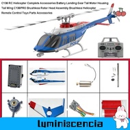 LUMINISCENCIA RC Helicopter Complete Accessories, Plastic Multistyles Battery Landing Gear,  6-chann