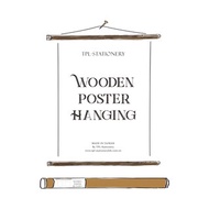 TPL Poster Hanging 包裝紙/海報 掛軸 (深色直式)