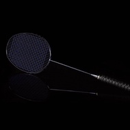 Badminton racket beginner 50g 10U feather carbon light 8U single racket 7U training attack durable 5