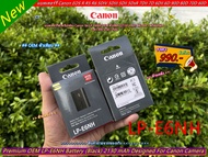 CANON LP-E6NH แบตกล้อง (เหมือนแท้มาก) มือ 1 Canon EOS R R5 R6 5DIV 5DIII 5DII 5Ds 5DsR 7DII 7D 6DII 