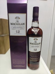 Macallan 12 gran reserva 麥卡倫紫鑽12年 第4版