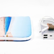 Red sea。紅海---行動電源。硬碟保護套(附1個皮革集線夾)