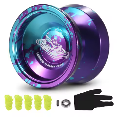 【Sale】Professional Magic Yoyo K1/A1/X2/T5/T6/T8 Spin ABS Yoyo 8 Ball KK Bearing with Spinning String