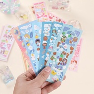 Set of 100 sparkling stickers for decorative notebooks, phone case decorations, toploader