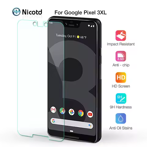 Tempered Glass For Google Pixel 4xl 3 3a 2 9H Premium Screen Protector Film For Google Pixel XL 4 3a