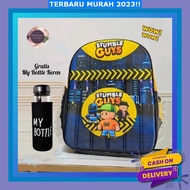 Ejen Ali Season 3 Children's Bag Ejen Ali Unisex Children's School Bag Boys' Stumblgys Motif 3D Free
