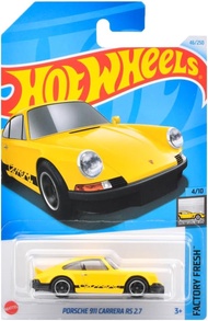 Hot Wheels No.46 Basic Car Factory Fresh Porsche 911 Carrera RS 2.7