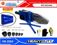 HIROKI Mesin Las Pipa PPR PVC Pemanas PIPA PP Cetak Keni pipe Welding