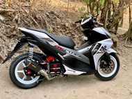 Aerox v1 and v2 Akrapovic Pipe full set