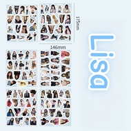40-103pcs BP THE GIRLS DDU-DU Photo Sticker Washi Tape LISA JENNIE ROSE JISOO WORLD TOUR Waterproof 