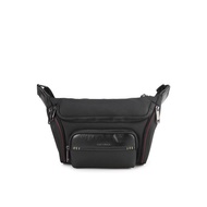 Obermain Roman Waist Bag Pria - Black, One Size