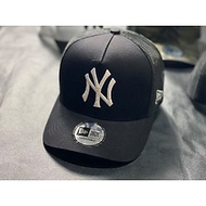 (Hàng VNXK) Nón kết, mũ lưỡi trai nam nữ cho MLB phối lưới vải kaki thời trang (Ảnh thật)