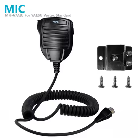 MH-67A8J 8Pin Hand Speaker Mic Microphone For YAESU FT-2400 Vertex Standard VX-2100 VX-2200 VX-3200 