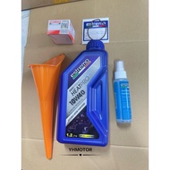 [READY STOCK]Rs150 R15 Estremo HEATPRO 10W-40 Semi Synthetic 1.2L | FREE Oil Filter +Corong+O-Ring+S