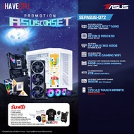 คอมประกอบ iHAVECPU SEPASUS-072 RYZEN 9 9950X3D/RTX 5090 32GB/X870/64GB DDR5 6400MHz (SKU-250938445)