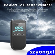 [Szyongx1] Portable AM FM Setting Alarm Digital Radio for Jogging Gym Adults