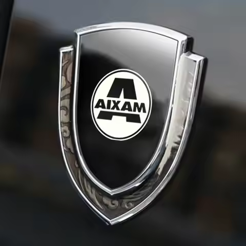 car stickers 3D metal accsesories auto accessory for aixam city s 4 6 7crossline 4 6 minauto roadlin