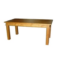 【吉迪市100%全柚木家具】UNC1-30B 柚木古典風格造型餐桌 餐桌