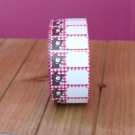 標籤機專用貼紙  熊與對話框 (大尺寸)