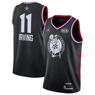Jersey Celtics IRVING Jerseys Celtics No. 11 IRVING Embroidered Basketball Jersey 2019 All-Star New 