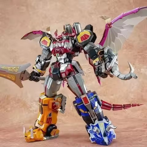 Nuevo Modelo De Ráfaga ZL-01 KO FLAMETOYS BEAST LORD Dragon Caesar Megazord Aleación Producto Termin