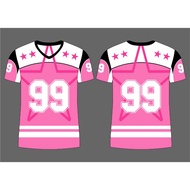 OVERSIZE JERSEY MILANO STREETWEAR NUMBER 99/23/77/07/68