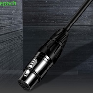 EPOCH Jack 6.5 Balanced Microphone Cable, 6.35 Large Three Core 6.5mm Audio XLR Cable Aux Line, Wide
