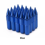 New🔥 20pcs Car Wheels Rims Lug Nuts with Spiked M121.5 /M121.25 Extended Tuner Racing Wheels Rims Lu