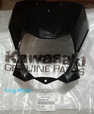COVER LAMPU BATOK KEPALA DEPAN KAWASAKI KLX 150 BF HITAM ASLI ORI