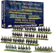 Wargames Delivered - Black Powder War Epic Battles Waterloo British Heavy Cavalry Brigade 28mm Minia