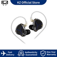 หูฟังแบบแบน KZ PRX เกมดนตรีเฮดโฟนแบบเสียบหูพร้อมหูฟังไมโครโฟนมีสายขนาด3.5มม. Type C สายหูฟังหูฟังถอด