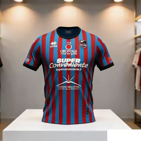 Summer New Trend 2026 Catania Club Men and Women's Quick-drying Breathable Comfortable Sweat-absorbi