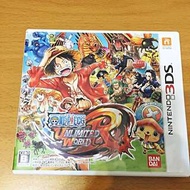 ［二手3DS Game] One Piece Unlimited World R 無盡世界. 紅（日版）