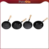 [PETSOLA] Wood Starter Camp Pot with Wooden Container Charcoal Pot Mini Hot Pot for Camping Travel