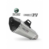 Project79 Exhaust Benelli TNT249S 2020 Piping Slip on Muffler Stainless Steel Project79 QPM03SV