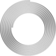 KWOKWEI 3/8" OD Aluminum Coiled Tubing, 1060 Grade Aluminium Tubing 0.04" Wall Thickness, 10FT Alumi