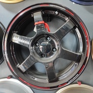 RAYS VOLK RACING SPORT RIM TE37 FLOW FORMING MADE IN THAILAND 16INCH×7J PCD 4×100 ET35/38 (1 SET)