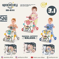 Baby Push Walker - Spacebaby Activity Walker 3 In 1 SB-8311 (SB-8311)