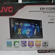 Doubledin jvc kwv120m - head unit jvc kw v120m - jvc kw v120 - dvd jvc
