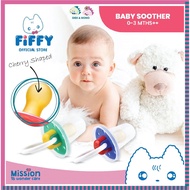 FIFFY Baby Soother Cherry Shape Latex Puting Kosong Puting Hisap Bayi [ 0-3m+ ]