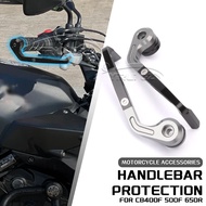 For HONDA 400F 500F 650 R NEW Brake Lever Guard CNC Aluminium 400 F 500F 650R 500 Universal 7/8 " Ha