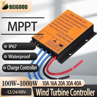 【Must-Have Accessories】 100-1000w Mppt Charge Controller 12v/24v Auto 48v 10a-40a Wind Turbine Generator Water Proof Regulator Rectifier Factory Price