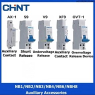 FZ CHNT AX-1 AX-5 AX-6 XF9 XF9J Alarm Auxiliary Contact S9 Shunt V9 Under Vottage OVT-1 OVUT-1 Relea