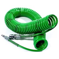 HIJAU TEKIRO RECOIL HOSE 6 METER GREEN WITH SPRING SPIRAL HOSE / TOOLS - TOOLS