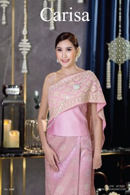 เสื้อผ้าไทย เสื้อออกงาน Carisa เสื้อสไบสำเร็จรูปเสื้อสไบสำเร็จรูป [5648]