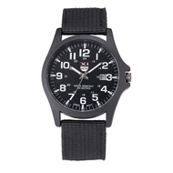 Fashion Mens Date Military Stainless Steel Analog Quartz Army Sports Wrist Watch